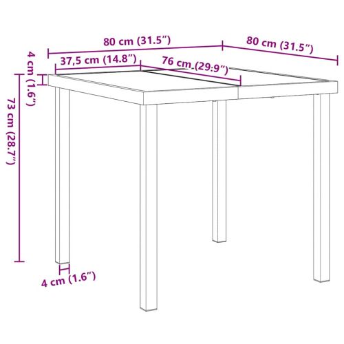 Комплект за хранене в градината 3 pcs Кафяво полиратан