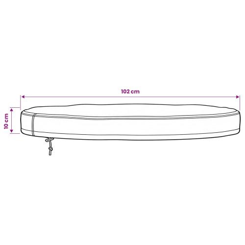 Покривало за Външна Маса 102 x 102 x 10 см