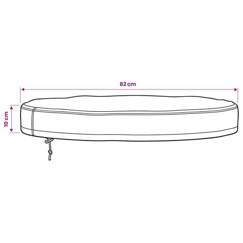 Покривало за Външна Маса 82 x 82 x 10 см 600D оксфордска тъкан