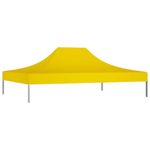 315374 Party Tent Roof 4,5x3 m Yellow 270 g/m²