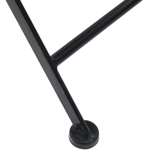 Комплект за бистро с мозайка, теракота и бяло желязо и керамика