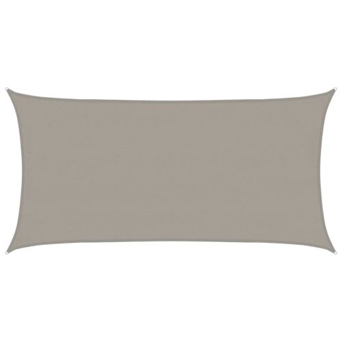 Платно-сенник, 160 г/м², правоъгълно, светлосиво, 4x7 м, HDPE