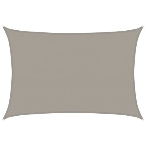 Платно-сенник, 160 г/м², правоъгълно, светлосиво, 5x6 м, HDPE