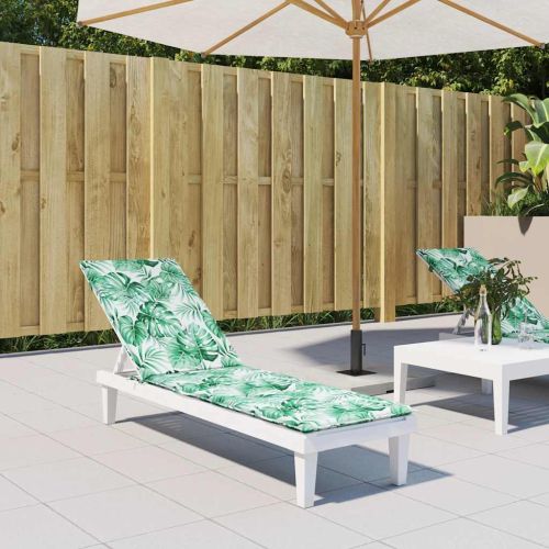 Възглавница за стол шезлонг, на листа, Оксфорд плат