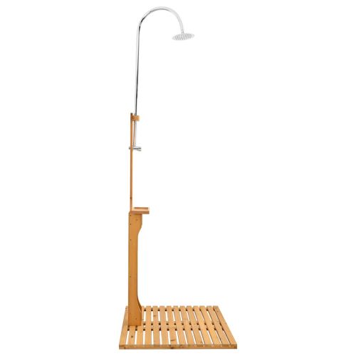 Дървен градински душ