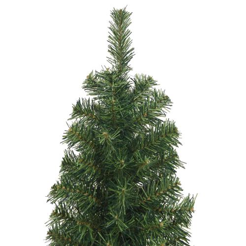 С изкуствено коледно дърво с 300 LED светодиода Зелен 180 cm