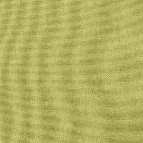 Люлеещ се стол с табуретка, зелен, плат