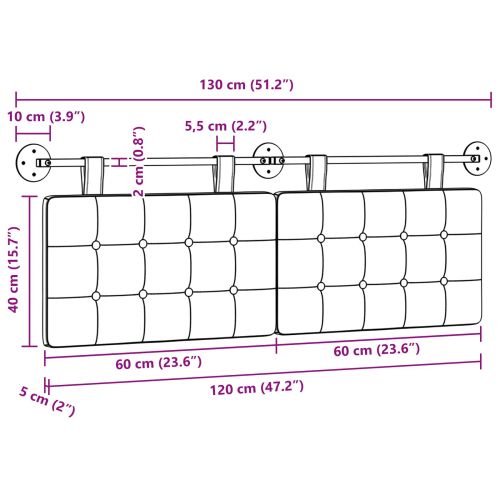 Висяща табла Монтиране на стена текстил