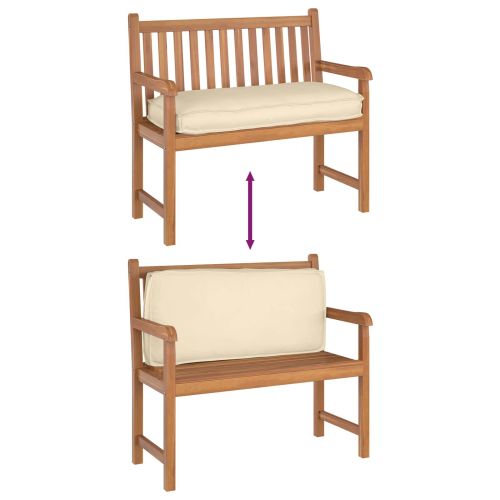 Възглавница Бежово 120 x 50 x 12 см Оксфордска тъкан