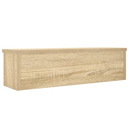 Кухненски стелажи, подреждащи се 2 бр дъб сонома 50x15x16 см