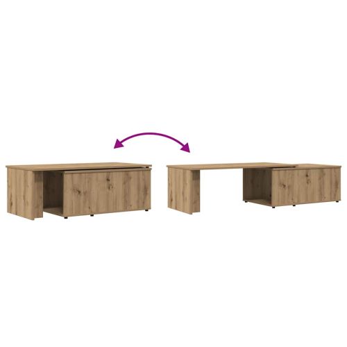 Масичка за кафе Artisan Oak 150x50x35 cm Инженерна дървесина