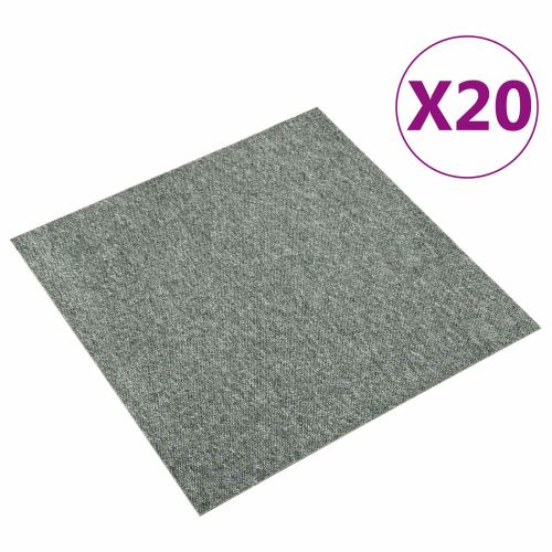 Килим 20 pcs Зелен 50 x 50 cm 100% Полипропилен