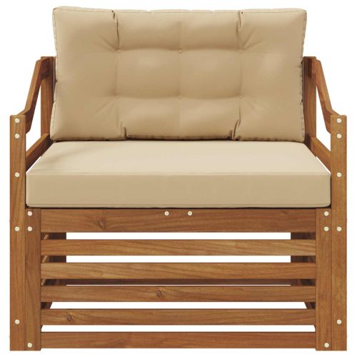 Външен диван Натурален и Бежов