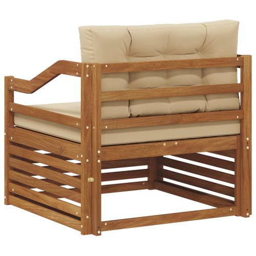 Външен диван Натурален и Бежов