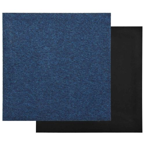 Килим 20 бр. Тъмен син 50 x 50 cm 100% Полипропилен