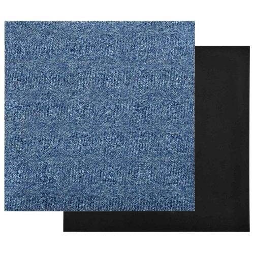 Килим 20 бр. Синьо 50 x 50 cm 100% Полипропилен
