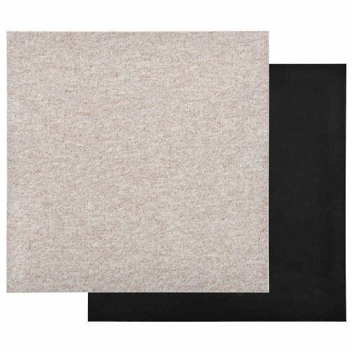 Килим 20 pcs Светло бежово 50 x 50 cm 100% Полипропилен