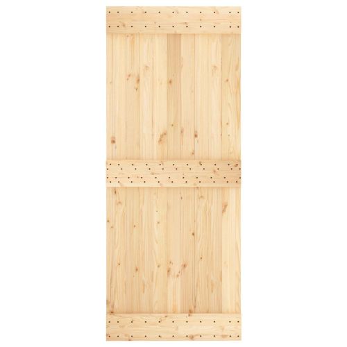 Врата NARVIK Естествен 85 x 210 cm Солидна борова дървесина