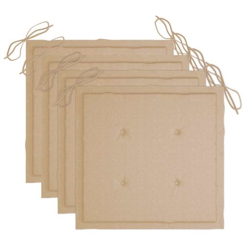 Градински трапезен комплект сгъваем възглавници 5 части бамбук