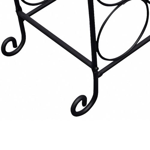 Метална стойка за вино за 21 бутилки