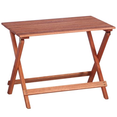 Външен трапезен комплект 4 части детски евкалиптово дърво масив