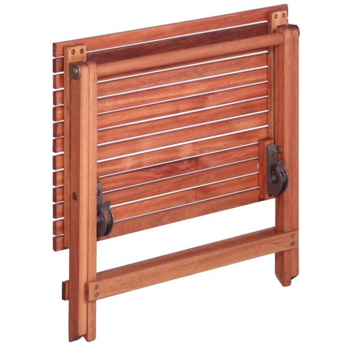 Външен трапезен комплект 4 части детски евкалиптово дърво масив