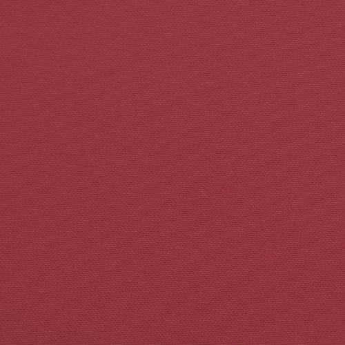 Възглавници за стол 4 бр виненочервени 40x40x4 см Оксфорд плат