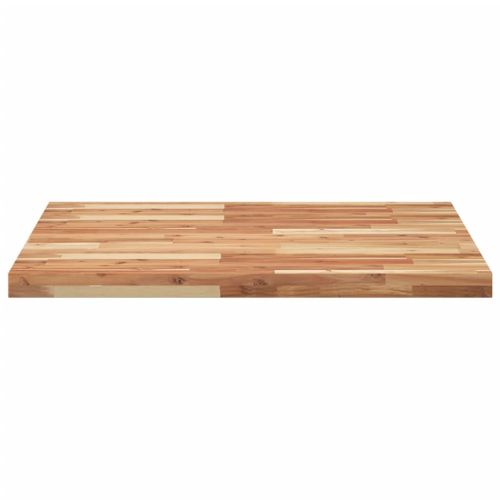 Плот за маса квадратен 80x80x4 см масивна акация
