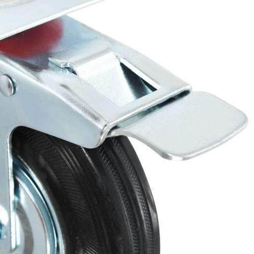 8 бр въртящи се колела, 125 мм