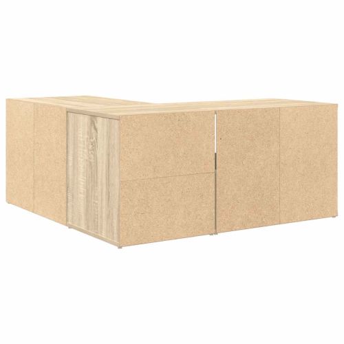 Ъглов шкаф, дъб сонома, 160x40x45 см, инженерно дърво