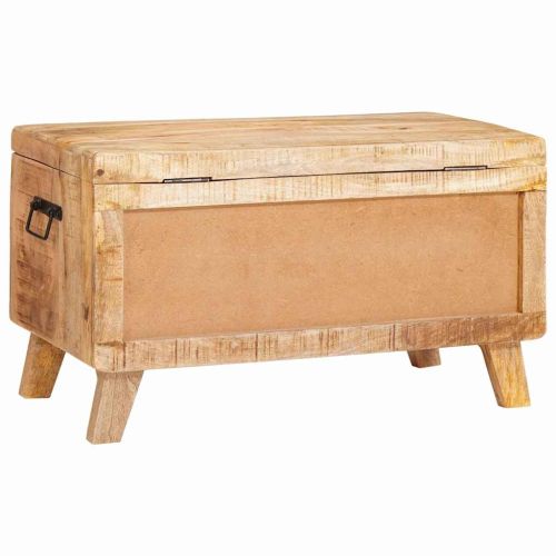 Кутия за съхранение 70 x 35 x 40 см мангово дърво масив