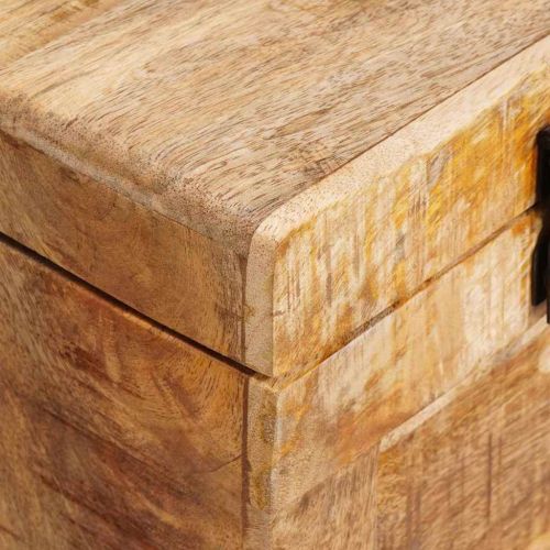 Кутия за съхранение 70 x 35 x 40 см мангово дърво масив