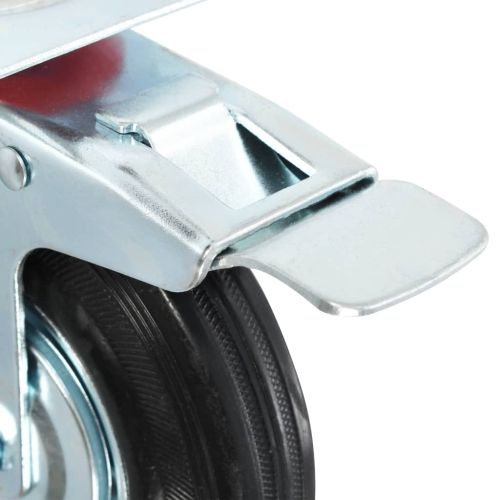 24 бр въртящи се колелца, 125 мм