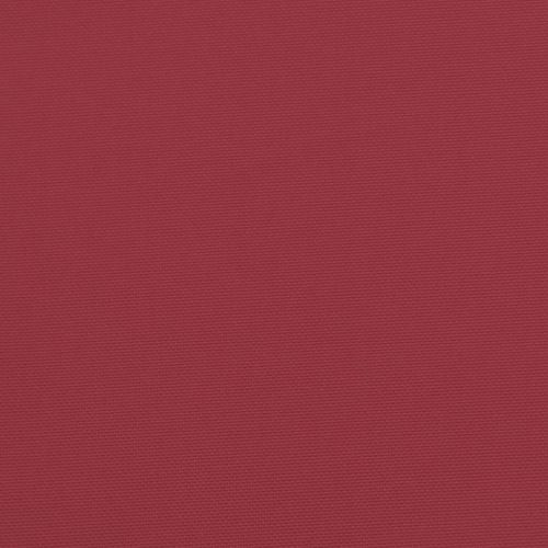 Възглавници за стол 6 бр виненочервени 40x40x4 см Оксфорд плат