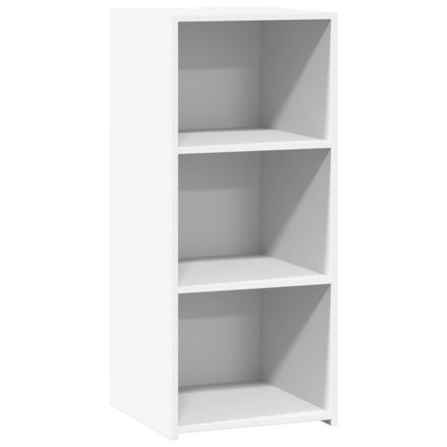 Бюфет, бял, 40x41x93 см, инженерно дърво