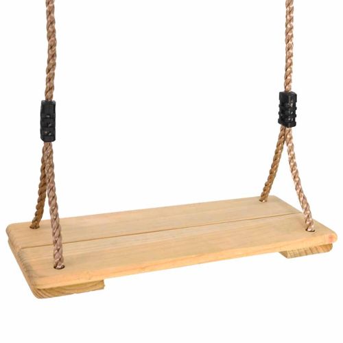 Люлка с дъска, 200 см, борово дърво масив