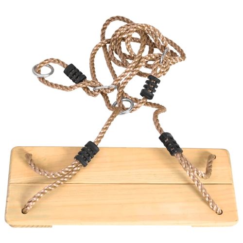 Люлка с дъска, 200 см, борово дърво масив