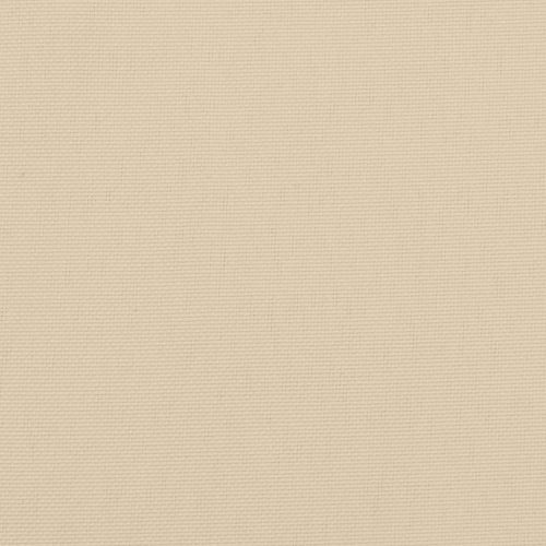 Възглавница за градинска пейка бежова 120x50x4 см оксфорд плат