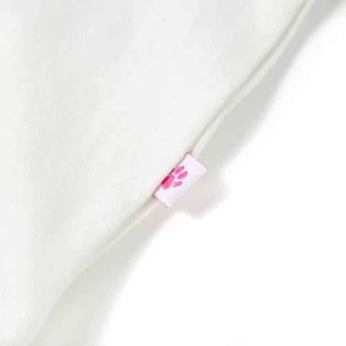 Детска тениска, екрю, 140