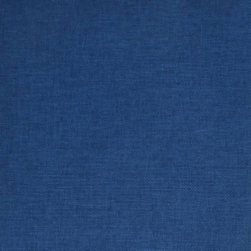 Въртящ се офис стол, син, текстил