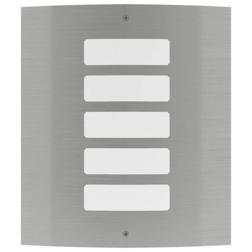 Стенни лампи от неръждаема стомана 60W – 2 броя