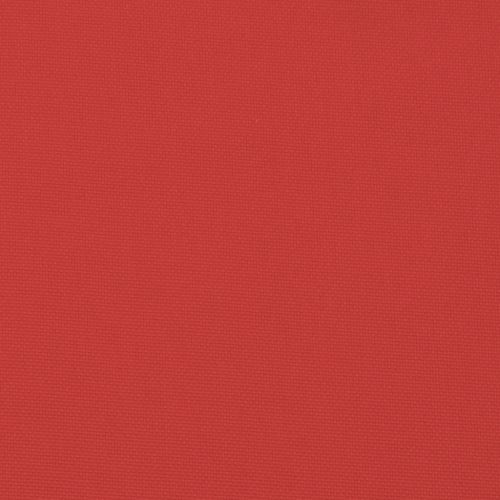 Възглавници за столове 2 бр червени 40x40x4 см Оксфорд плат