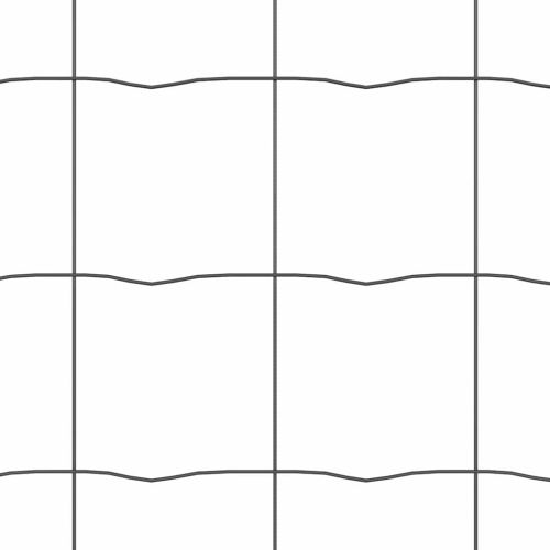 Ограда с пост Сив 1,2 x 25 m Стомана