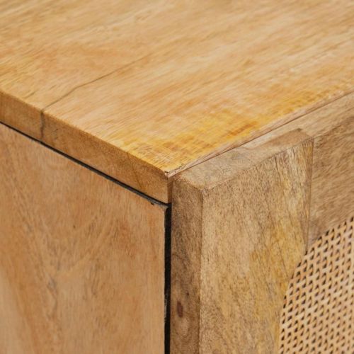 Висок шкаф Кафяво 40 x 33 x 110 см Солидно мангово дърво