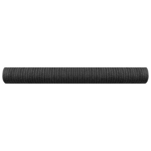 Засенчваща мрежа антрацит 1,8x25 м HDPE 75 г/м²