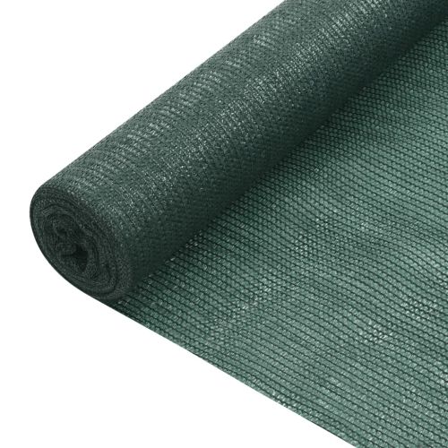 Засенчваща мрежа зелена 1,5x25 м HDPE 75 г/м²