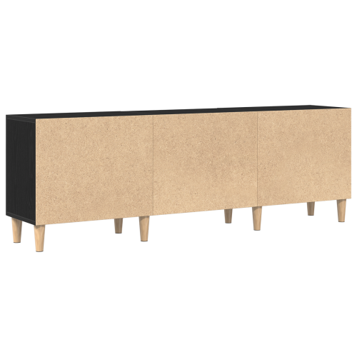 ТВ шкаф Черния дъб 150 x 30 x 50 см Инженерно дърво