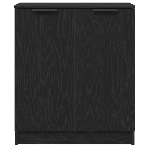 Служебен шкаф 3 pcs Черния дъб 180 x 30 x 70 см Инженерно дърво