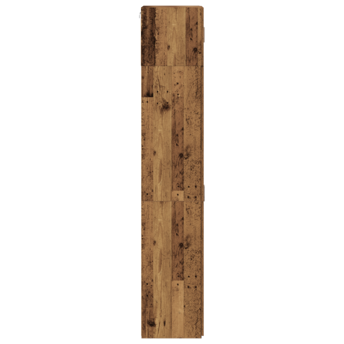 Шкаф за съхранение 3 pcs Старо дърво