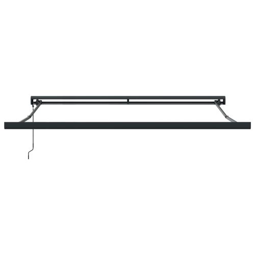 Прибираща се тента Бежово 350 x 250 cm Текстил и Метал